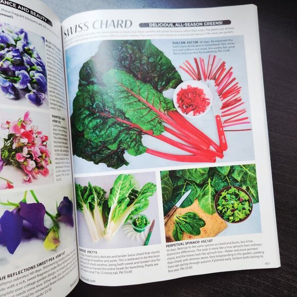 The Whole Seed Catalog 2024 Book Magazine Coffee Table Decor Baker Creek Heirloo - Picture 5 of 14